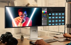L&#039;LG UltraWide 49U950A-W ha un pannello IPS da 49 pollici con un rapporto d&#039;aspetto di 32:9 (Fonte: LG)