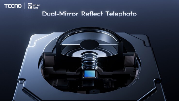 Teleobiettivo Dual-Mirror Reflect di Tecno (Fonte immagine: Tecno)