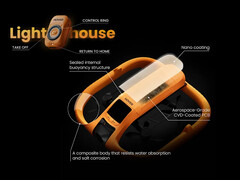 HoverAir Aqua può funzionare con e senza il suo telecomando Lighthouse. (Fonte: HoverAir)