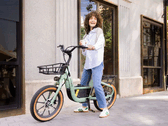 La bicicletta elettrica Segway Muxi può gestire un carico massimo di 416 libbre (189,6 kg) 