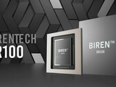 Rendering ufficiale di Biren BR100 (Fonte: Birentech)