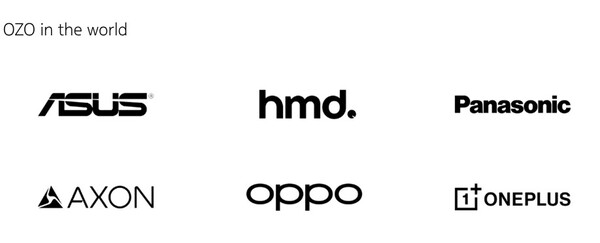 Asus, HMD, Oppo e OnePlus sono tra i marchi che hanno lanciato dispositivi con la tecnologia OZO Audio di Nokia. (Fonte: Nokia)