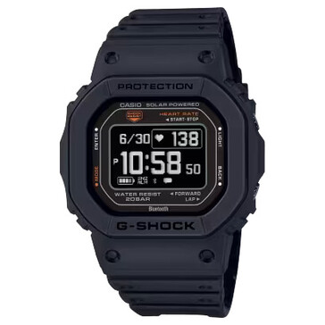 Lo smartwatch Casio G-Shock G-SQUAD DW-H5600-1JR. (Fonte: Casio)