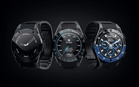 Bugatti Ceramique Edition One smartwatch. (Fonte: Kickstarter)