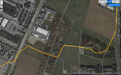 Test GPS: Alcatel 3V - Area Boschiva
