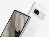 Il Pixel 7a apporta lievi modifiche al design del Pixel 7. (Fonte: @OnLeaks &amp; SmartPrix)