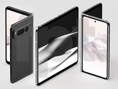 Queste immagini di alta qualità trapelate illustrano il design dell'attesissimo Google Pixel Fold (Immagine: Front Page Tech)