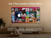 I televisori LG offrono una prova gratuita di Apple Music. (Fonte: LG)