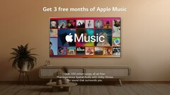 I televisori LG offrono una prova gratuita di Apple Music. (Fonte: LG)