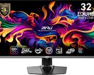 MSI MPG 321URX è un monitor 4K QD-OLED da 32 pollici con una frequenza di aggiornamento di 240 Hz. (Fonte: MSI/Amazon)