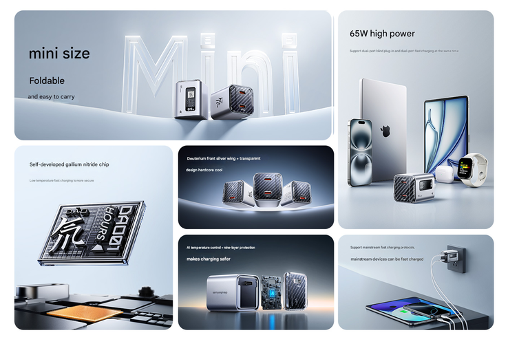 I punti salienti del caricatore RedMagic DAO mini 65 W (Fonte: RedMagic - traduzione automatica)