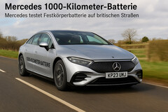 Batteria Mercedes da 1000 chilometri: Mercedes testa la batteria allo stato solido sulle strade britanniche. (Fonte: DallE3)