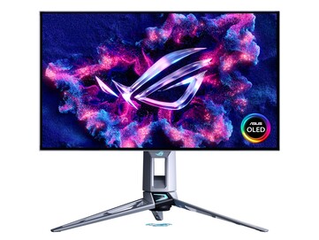 Asus ROG Swift OLED PG27AQWP-W. (Fonte: Asus)