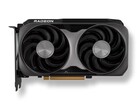 Rendering artistico della GPU Radeon RX 9060 XT. (Fonte immagine: AMD)