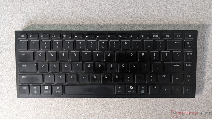 Vista dall'alto del design di Razer Joro