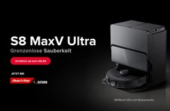 Roborock ha annunciato il lancio delle vendite dell'S8 MaxV Ultra. (Immagine. Roborock)