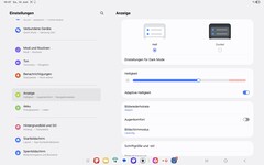 Pagina delle impostazioni