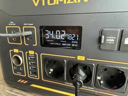 Il display di Jump 2200 mostra tutte le informazioni essenziali.