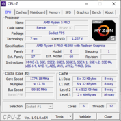 Informazioni di sistema - CPU-Z CPU