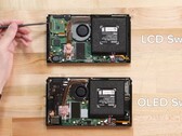 I modelli OLED di Nintendo Switch contengono alcuni cambiamenti rispetto alla versione LCD. (Fonte immagine: iFixit)