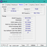 CPU-Z Memoria