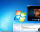 Desktop di Windows 7 Home Premium. Uno screenshot scattato nel giugno 2025. (Fonte: Sergey Tarasov / Notebookcheck)