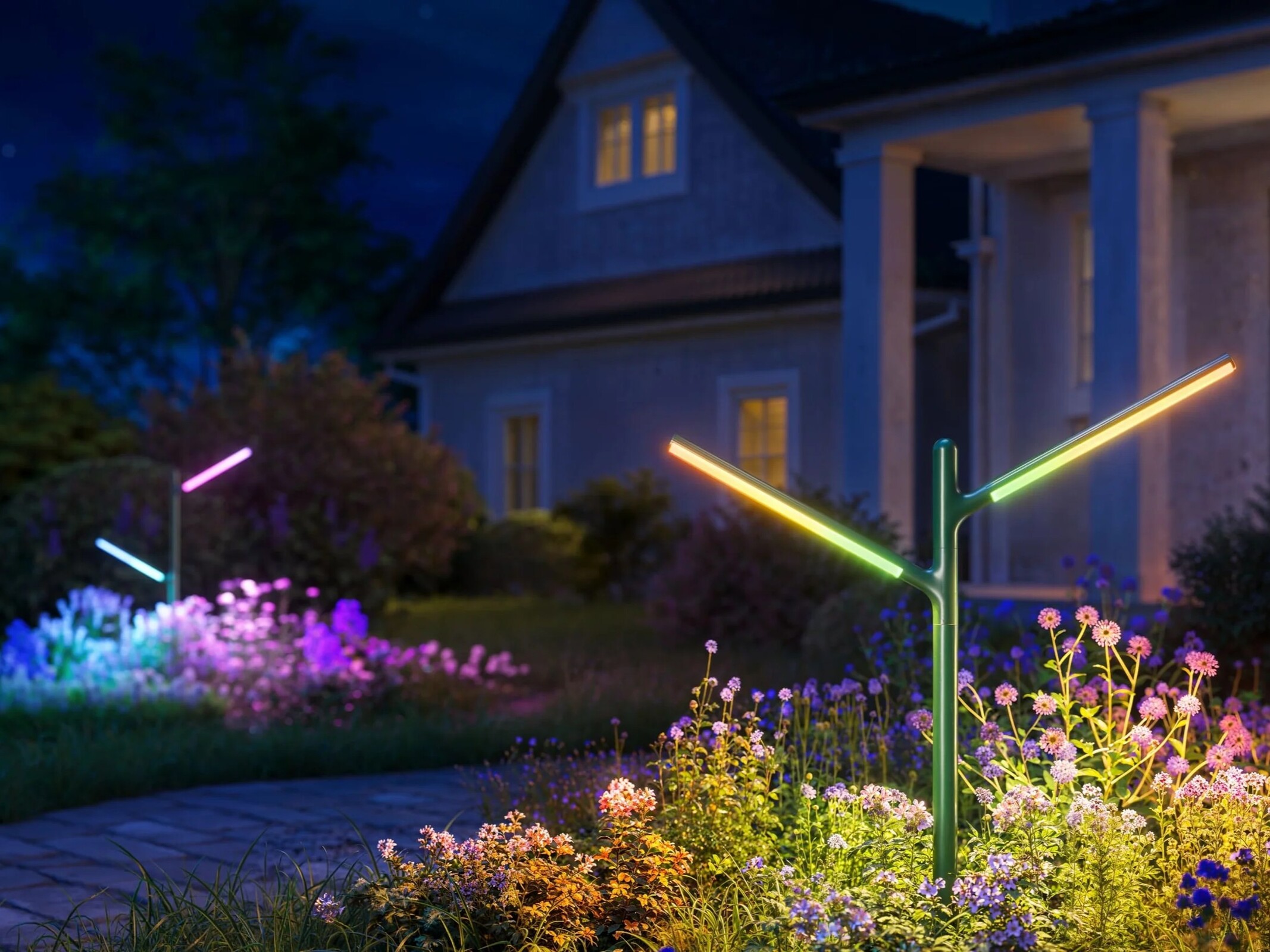 Luci Per Vasi Da Esterno: Illuminazione Ideale Per Giardini Trendy