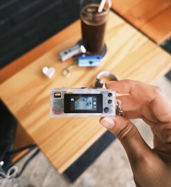 Se il minuscolo LCD non è abbastanza old-school, può sempre utilizzare il mirino più piccolo (Fonte: Kodak)