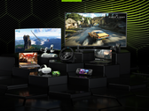 Un'immagine che funge da marketing promozionale per il sito GeForce Now di Nvidia