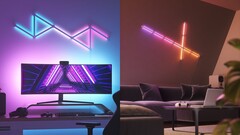 Le linee Nanoleaf sono strisce luminose modulari a LED (Fonte: Nanoleaf)