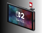 Nintendo Switch 2 con la scheda Game-Key (Fonte: Nintendo of America con modifiche)