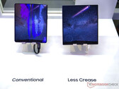 Samsung Electronics utilizza pannelli Samsung Display per tutti i suoi smartphone Galaxy Z Fold. (Fonte: Notebookcheck)