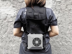 Shiftall ha annunciato il gilet refrigerante ChillerX per ridurre la temperatura corporea nelle giornate calde, grazie al raffreddamento termoelettrico. (Fonte: Shiftall)