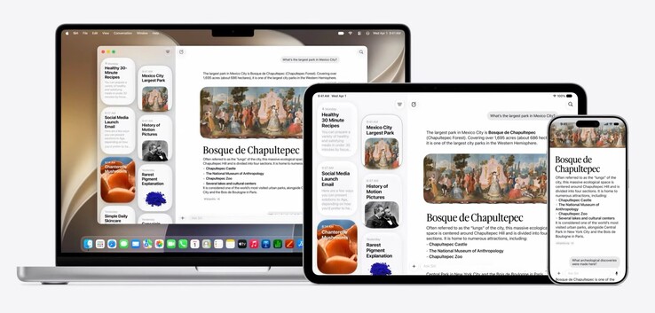 L'app Siri è disponibile su tutte le piattaforme.