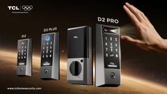 La nuova serie D2 di TCL comprende D2, D2 Plus e la serratura intelligente D2 Pro (Fonte: TCL)