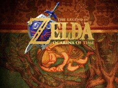Banner relativo al remake per Switch di *The Legend of Zelda: Ocarina of Time*