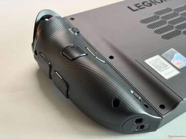 Controller destro con pulsanti aggiuntivi sul lato.