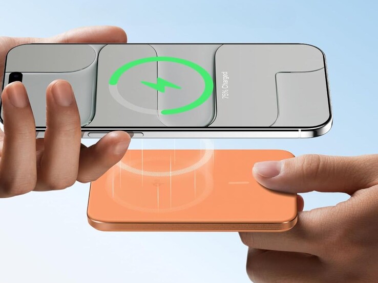 La Banca di energia Anker Nano (5K, MagGo, Slim) in arancione cosmico