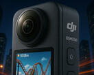 Un'immagine concettuale di DJI Osmo 360 basata sulle recenti fughe di notizie. (Fonte: Hakasushi)