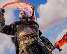 Kratos scatena le Lame del Caos in God of War Ragnarok