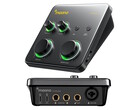 L'interfaccia audio Maono P1 è dotata di un connettore XLR/microfono e di un jack per strumenti da 1/4 di pollice.