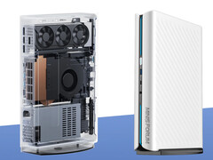 AtomMan G1 Pro ha una RTX 5060 per desktop. Nella foto: un&#039;immagine promozionale del mini PC da gioco. (Fonte: Minisforum)