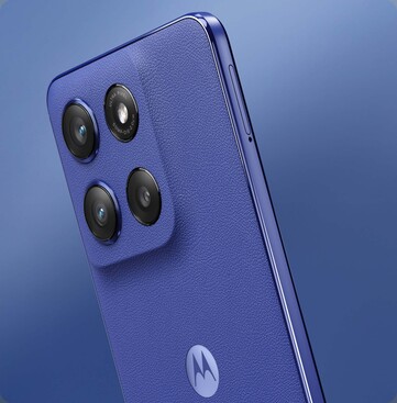Il Motorola Edge 60 Stylus ha un retro in pelle vegana. (Fonte: Motorola)