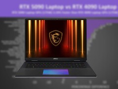 MSI Titan 18 HX AI è uno dei laptop RTX 5090 più potenti sul mercato. (Fonte immagine: MSI, Jarrod'sTech, modificato)
