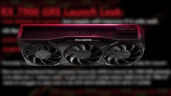 La Radeon RX 7900 GRE ha un clock di gioco medio di 1,88 GHz. (Fonte: Moore's Law Is Dead/AMD/edito)
