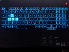 Asus TUF Gaming A15 - Retroilluminazione