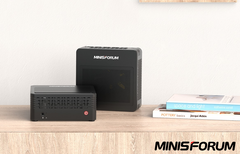 L&#039;EliteMini X500 dovrebbe essere uno dei più potenti mini-PC usciti quest&#039;anno. (Fonte: MINISFORUM)