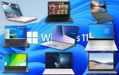 Molti dei più popolari portatili attualmente disponibili saranno compatibili con Windows 11. (Fonte immagine: Microsoft - modificato)