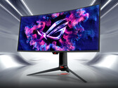 L'ultimo monitor gaming QD-OLED da 34 pollici di Asus offre una risoluzione di 1440p, una frequenza di aggiornamento di 360 Hz e una luminosità di picco fino a 1.300 nits. (Fonte: Asus)