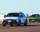 La Hyundai Ioniq 5 N ha battuto facilmente la Lamborghini Urus e le altre auto ICE nelle gare di resistenza e rollio di CarExperts. (Fonte immagine: CarExpert su YouTube - screenshot)